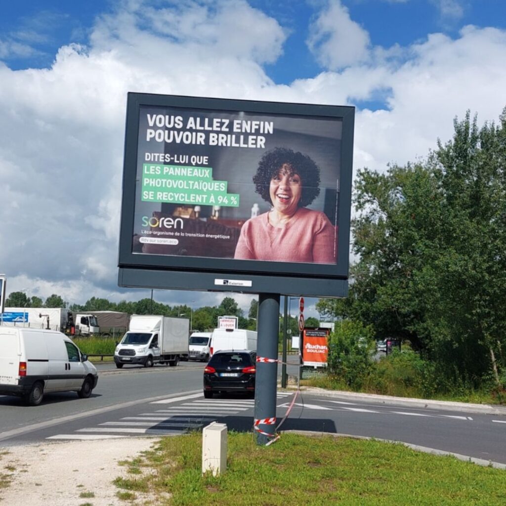 Campagne d'affichage Soren